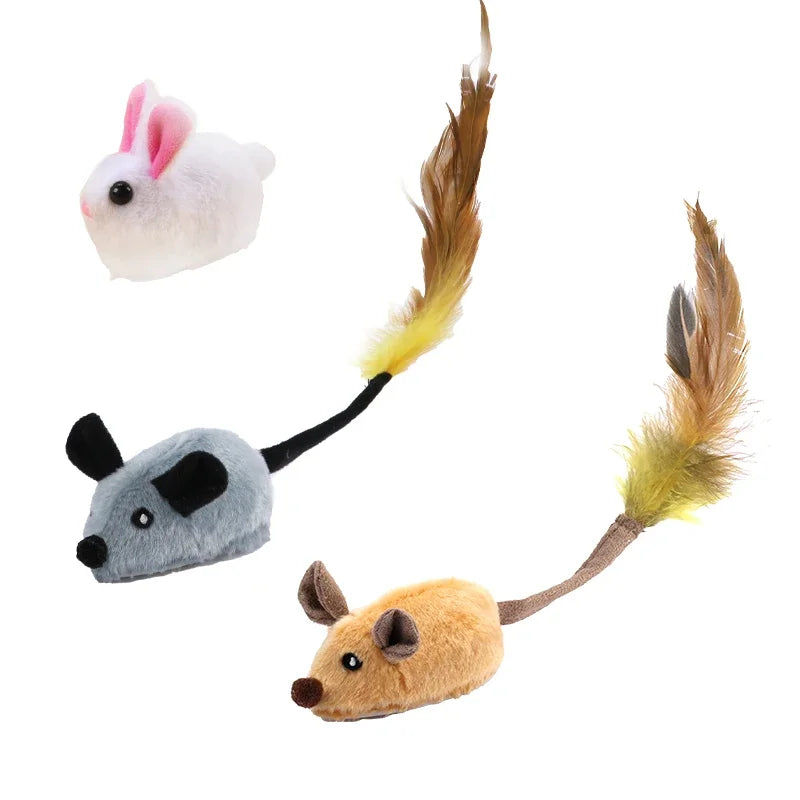 FastMouse Smart Running Cat Toy — USB-Rechargeable Self-Moving Mouse