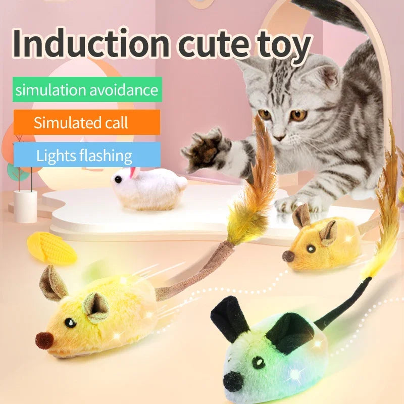 FastMouse Smart Running Cat Toy — USB-Rechargeable Self-Moving Mouse
