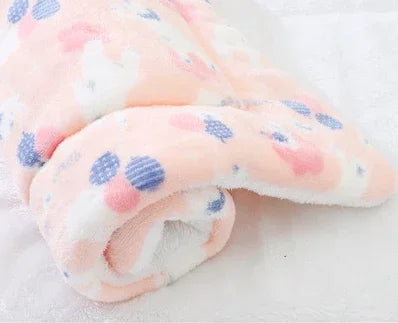 My Snug Pet Coral-Fleece Calming Blanket – Soft Dog & Cat Mat (S · M · L · XL)