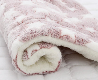My Snug Pet Coral-Fleece Calming Blanket – Soft Dog & Cat Mat (S · M · L · XL)