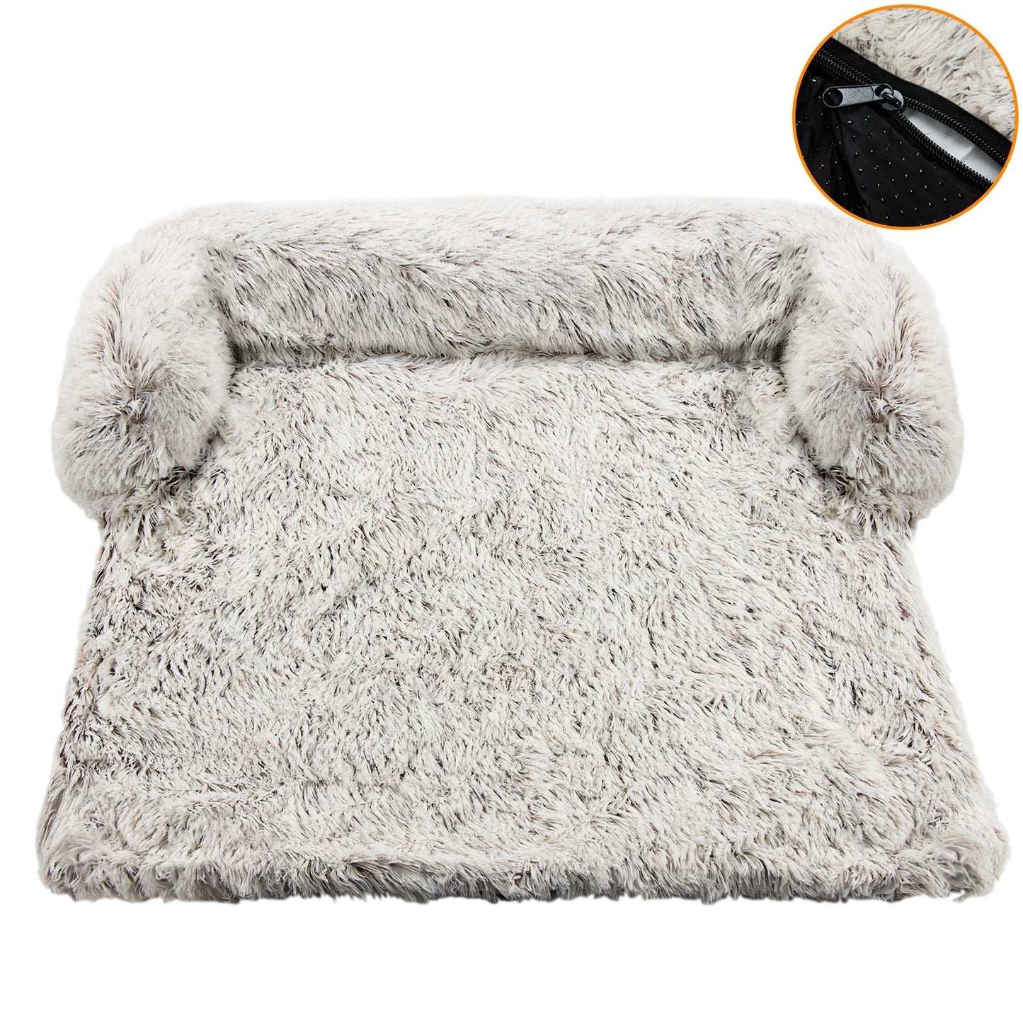 Cozy Plush Dog Sofa – Waterproof Couch-Cover Bed (S · M · L · XL · XXL)