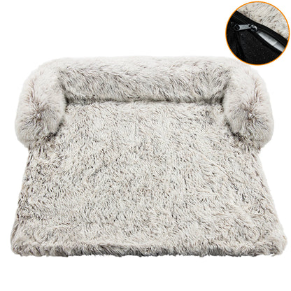 Cozy Plush Dog Sofa – Waterproof Couch-Cover Bed (S · M · L · XL · XXL)