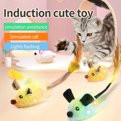 FastMouse Smart Running Cat Toy — USB-Rechargeable Self-Moving Mouse