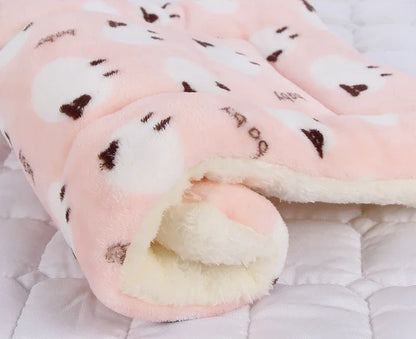 My Snug Pet Coral-Fleece Calming Blanket – Soft Dog & Cat Mat (S · M · L · XL)