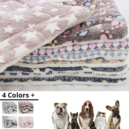 My Snug Pet Coral-Fleece Calming Blanket – Soft Dog & Cat Mat (S · M · L · XL)