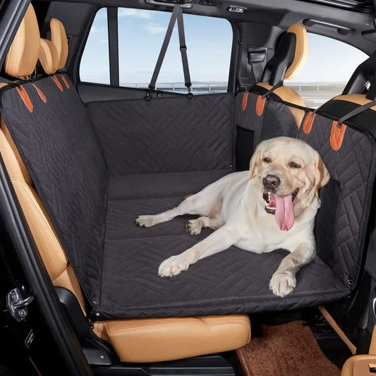 Heavy-Duty Hard-Bottom Car Seat Cover for Dogs