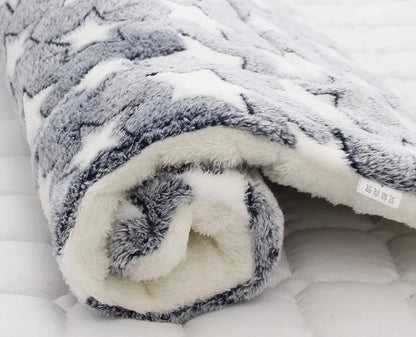 My Snug Pet Coral-Fleece Calming Blanket – Soft Dog & Cat Mat (S · M · L · XL)