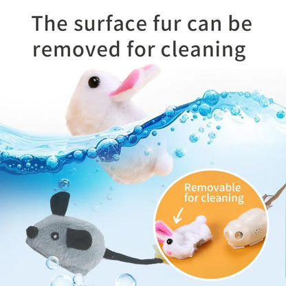 FastMouse Smart Running Cat Toy — USB-Rechargeable Self-Moving Mouse