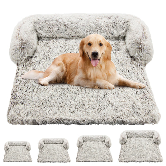 Cozy Plush Dog Sofa – Waterproof Couch-Cover Bed (S · M · L · XL · XXL)