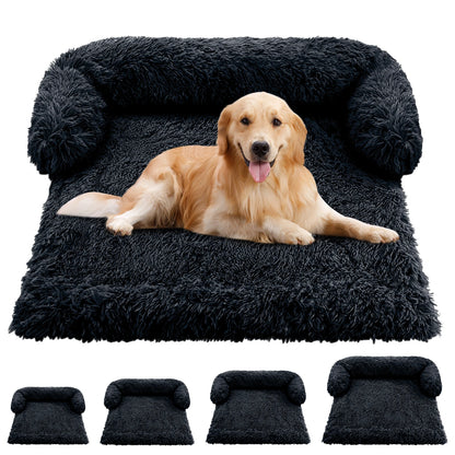 Cozy Plush Dog Sofa – Waterproof Couch-Cover Bed (S · M · L · XL · XXL)
