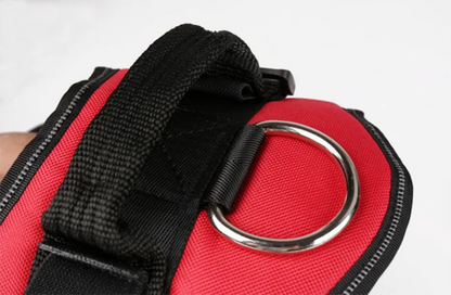 Custom No-Pull Reflective Dog Harness with Personalised Name Patch (XS-XXL)
