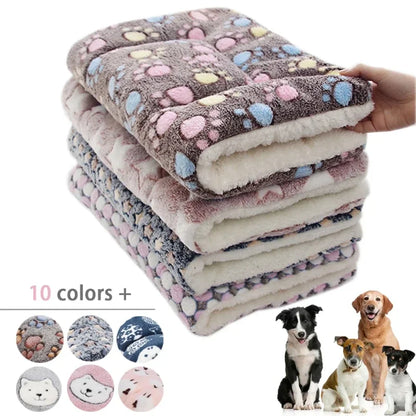 My Snug Pet Coral-Fleece Calming Blanket – Soft Dog & Cat Mat (S · M · L · XL)