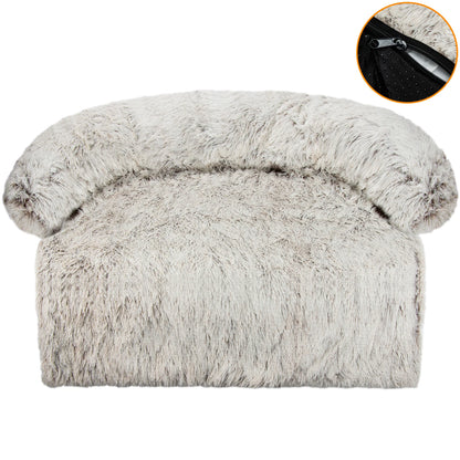Cozy Plush Dog Sofa – Waterproof Couch-Cover Bed (S · M · L · XL · XXL)