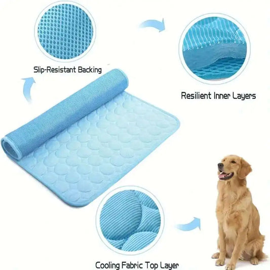Ultra-Breathable Cooling Mat – Summer Relief for Pets