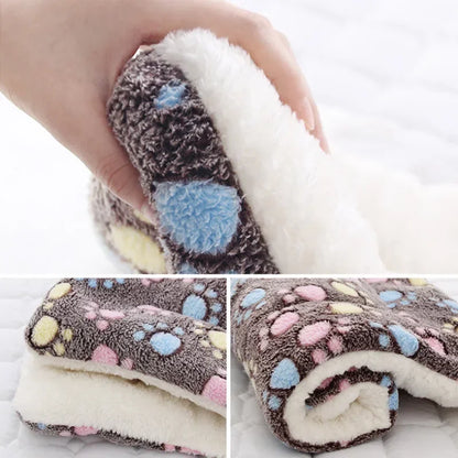 My Snug Pet Coral-Fleece Calming Blanket – Soft Dog & Cat Mat (S · M · L · XL)