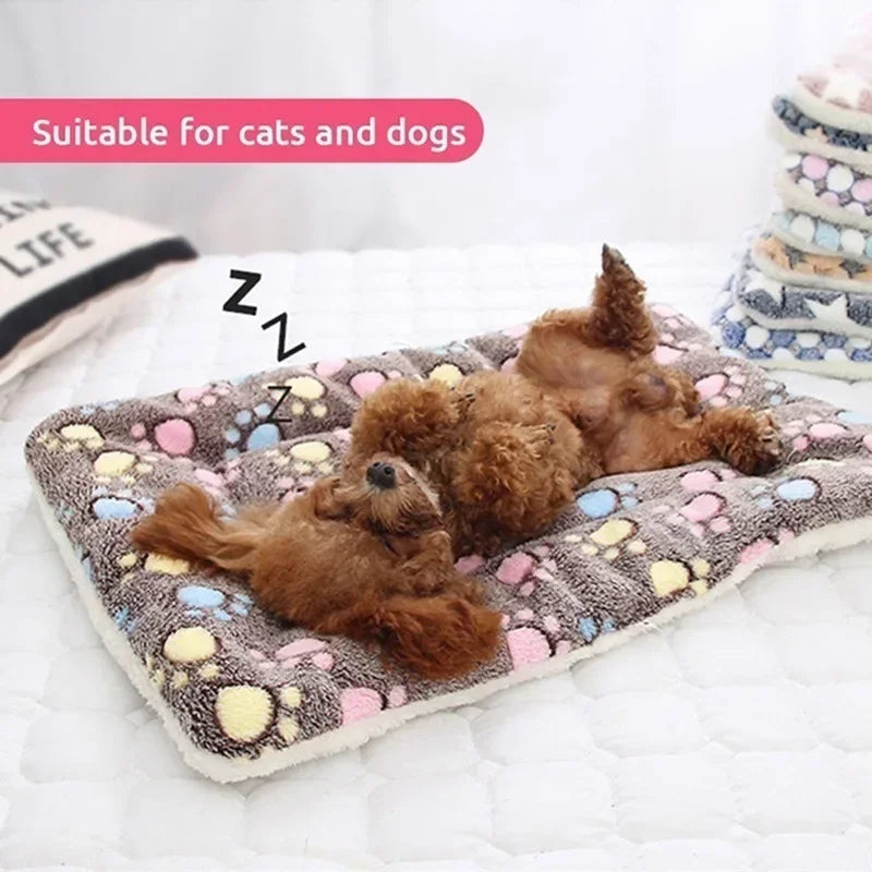 My Snug Pet Coral-Fleece Calming Blanket – Soft Dog & Cat Mat (S · M · L · XL)