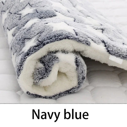 My Snug Pet Coral-Fleece Calming Blanket – Soft Dog & Cat Mat (S · M · L · XL)